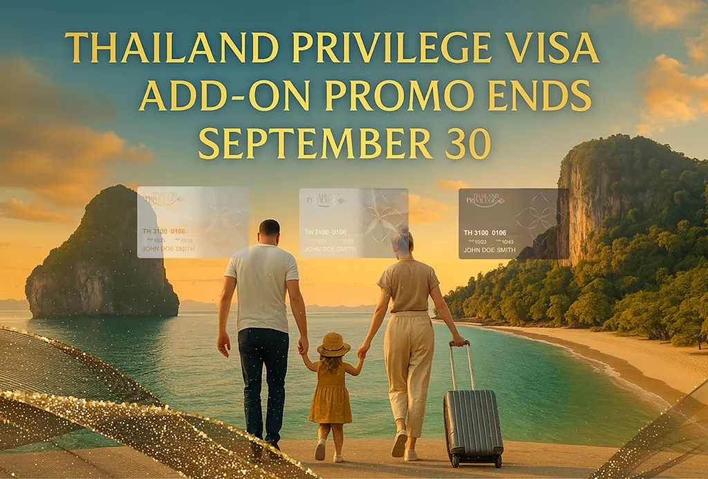 Thailand Privilege Visa Add-On Promo